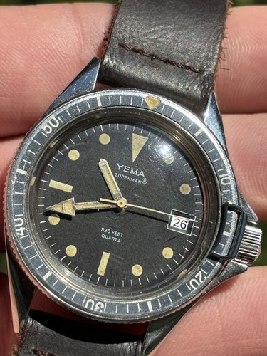 Vintage yema superman quarzo - yema,