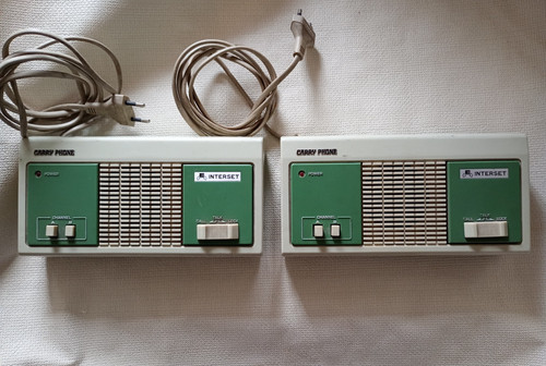 Telefono interfono vintage - telefono/interfono,
