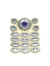 Panasonic X60 Tastierino Alfanumerico Usato Ricambio Originale Tasti Cellulare