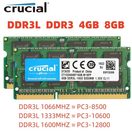 Crucial ddr3 ddr3l - ddr3l, gb