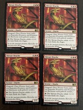4 x Drago Shivan, Carta Magic