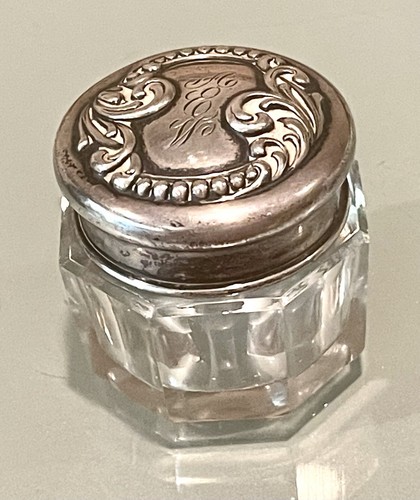Antico vaso vintage argento