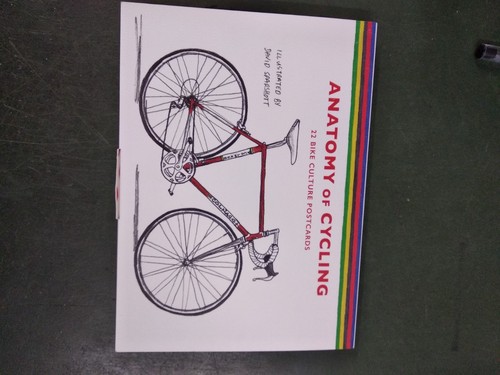 Libro cartoline bici the - -,