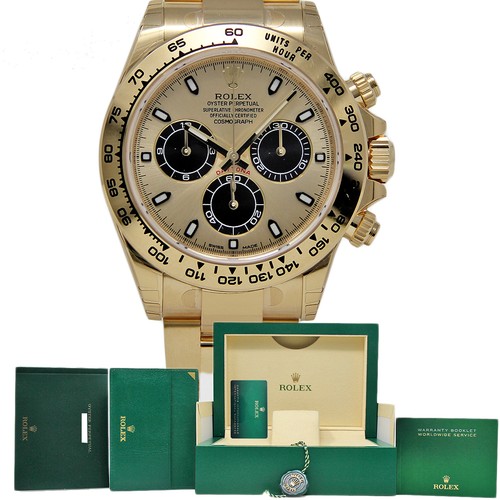 Rolex new daytona champagne - new, champagne/