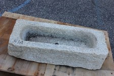 VASCA IN PIETRA granito 78x32  H16 N 41 A  da giardino lavandino fioriera