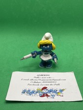 PUFFI SMURFS PUFFO SMURF PUFFETTA INFERMIERA SMURFETTE NURSE 20139 GREMBIULE BIA