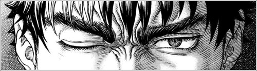 Berserk guts eye closed - eye,