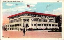 Vintage Postcard Asbury Park