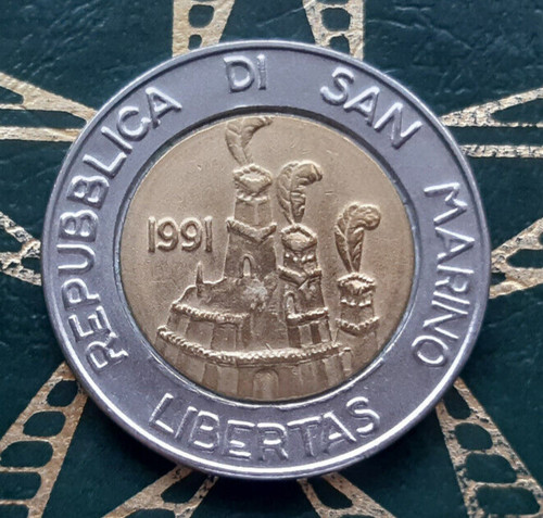 500 lire 1991 - ,