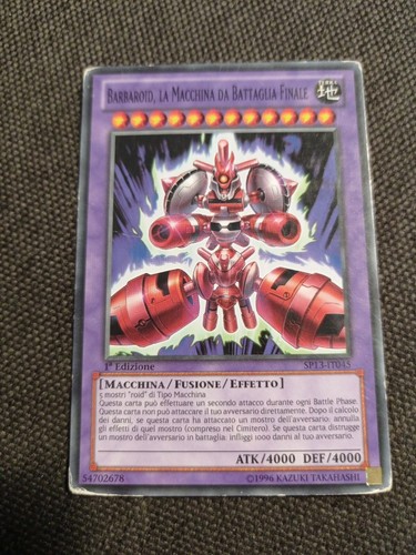 Barbaroid macchina da - la,