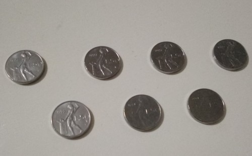 Micro lire coins - 7, years
