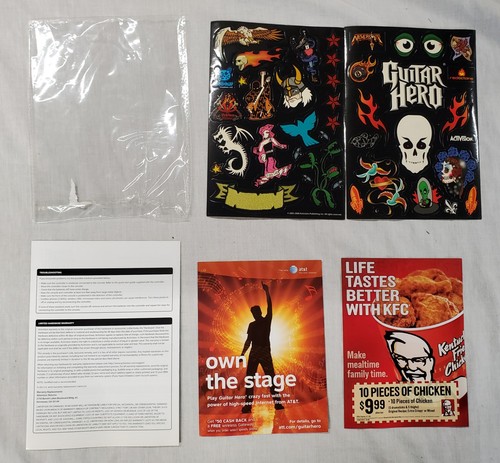Guitar hero sticker - guitar, pack