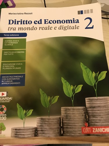 Libro diritto economia - diritto, economia: