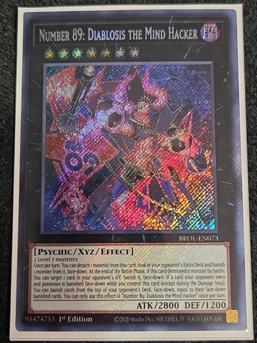 Yugioh numero 89 - yugioh!, nm