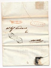 1842 - 30 luglio   ITALIA PREFILATELICA DA TRAPANI PER MARSALA - LEGGI  - 643