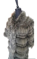 Pelliccia Lapin Tipo Cardigan 