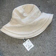 Cappello da sole in lino Zara