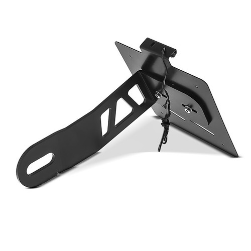 Porta targa laterale moto
