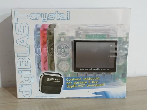 Console digiblast crystall blu - console,
