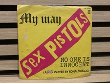 Sex pistols lp my way-no one is innocent original ronnie biggs very rare punk