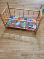 Culla in legno vintage con