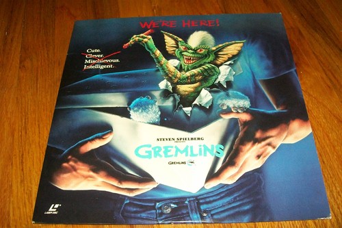 Gremlins laserdisc - gremlins,