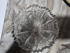 Coppa in vetro pressato