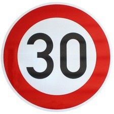 Originale RA2 Segnali Stradali Nr 274-30 Cartello Scudo RSA21