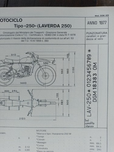 Laverda chott 250 1977 - laverda, 2