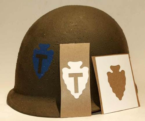 Helmet stencil 36th texas - helmet,