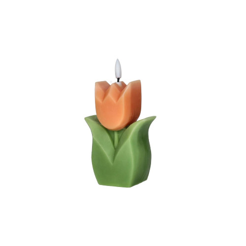 Candela led tulipano 15cm - led,