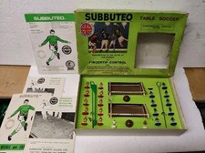 Rarissima scatola Subbuteo Continental Display Edition anni 70 + MANUALI ✅