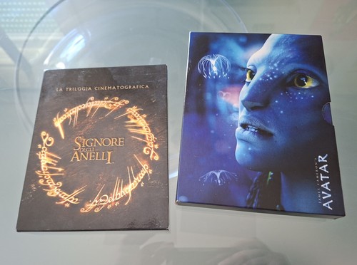 Cofanetto blu ray trilogia - blu,