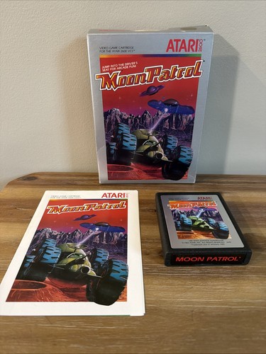 Atari 2600 moon patrol cib - 2600,
