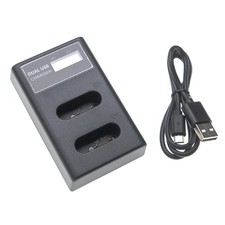 Cargador USB dual de batería