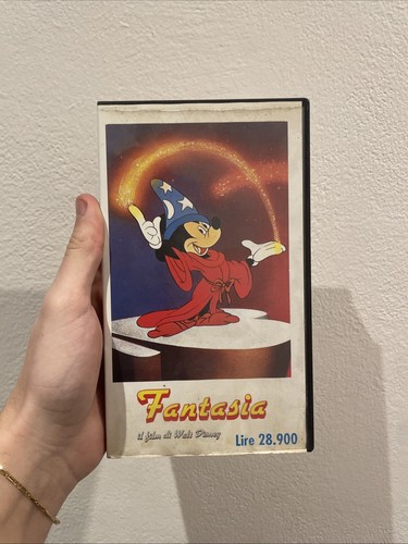 Fantasia vhs walt disney - vhs,