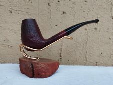 PIPA SEMI-CURVA RUSTICATA BARONTINI BO FATTA A MANO ITALIA GIÀ FUMATA SANIFICARE