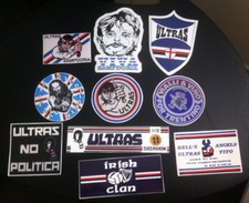 SAMPDORIA 10 ADESIVI ULTRAS PEGATINAS STICKERS-SOCCER.COM IRISH CLAN TITO UTC