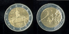 2018 GERMANIA - 2€ EURO BERLIN - MONETA COMMEMORATIVA con lettera G - CIRCOLATA