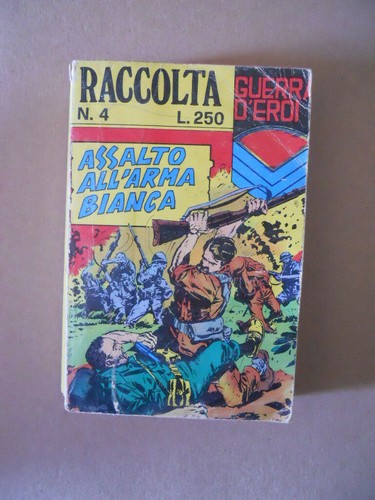 Raccolta guerra eroi 4 - guerra, n�4