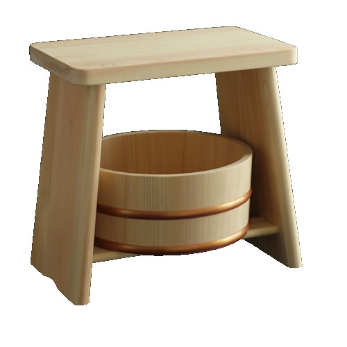 Hinoki set secchiello sedia - secchiello,