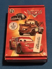 Mattel Disney Pixar Cars 3 Veicoli (Saetta McQueen, Sceriffo e Cricchetto)