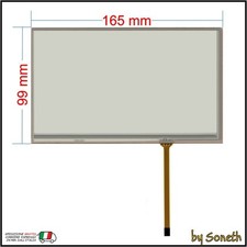 VETRO TOUCH SCREEN NAVIGATORE