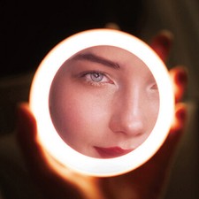 Specchietto da donna a led per