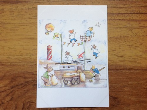 Postcard loading the stores - the, by