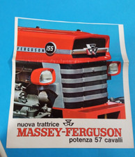 PUBBLICITA'  1969  TRATTRICE TRATTORE  MASSEY-FERGUSON 57 CV ADV WERBUNG