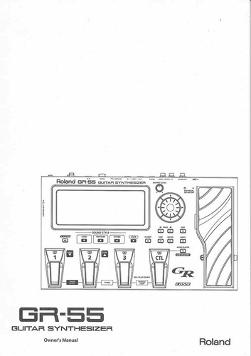 Roland guitar - gr-55,