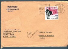 GERMANIA (BERLINO) - 1990 - 200° dell'organetto di Barberia - Volo Milano-Miami