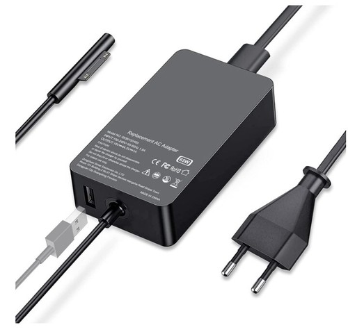Caricabatterie 65w per surface - caricabatterie,