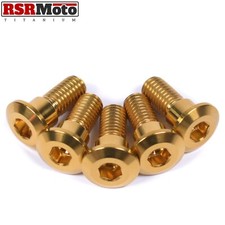 Bulloni rotore disco freno posteriore in titanio Suzuki GSXR1000, 2005-2008, K5 K6 K7 K8